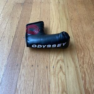 Odyssey Black and Red Putter Headcover